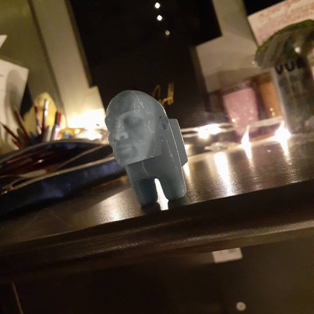 Rock Imposter • Sus Rock • 3D Printed Fidget Figurine • Stress