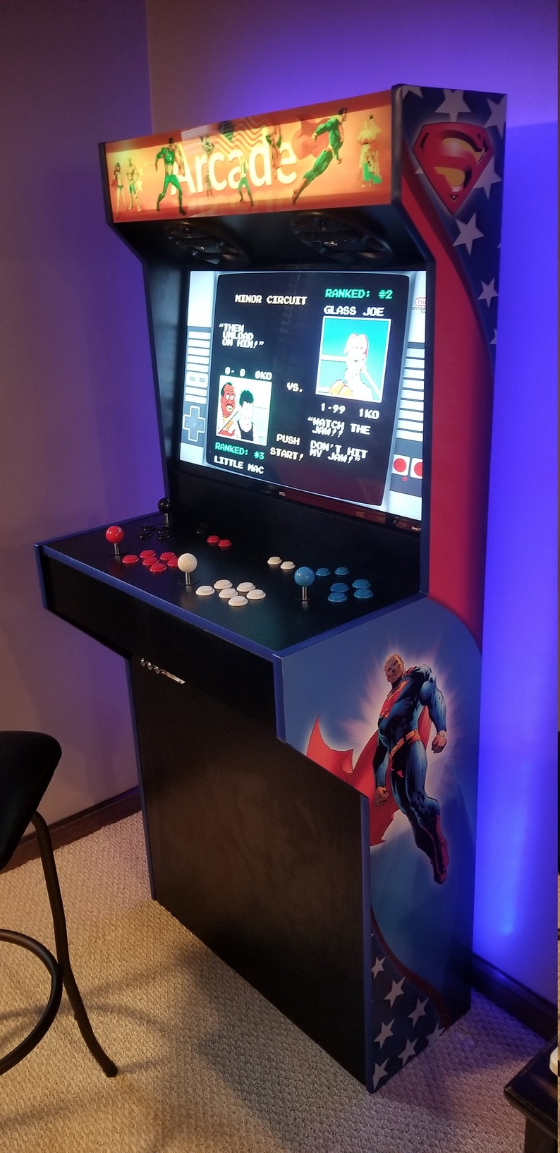 Arcade setup shared by kyle ehret