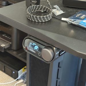 Steelseries Nova Pro Wireless under-desk mounting brackets Arctis Nova Pro mount