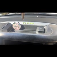 2017 FORD RAPTOR F150 EMBLEM COLORED CHROME OVERLAY VINYL - Foto 11