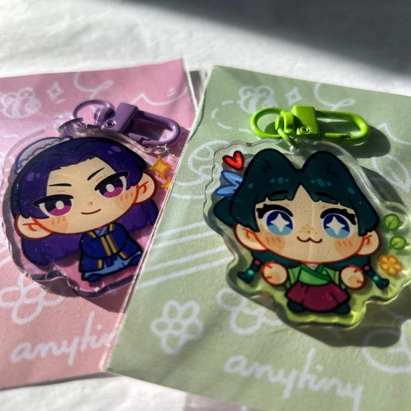 Amphibia, Anne, Marcy and Sasha Keychains Epoxy - Etsy