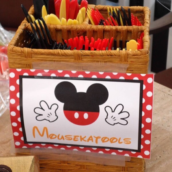 INSTANT DOWNLOAD Classic Mouse Printable 5x7 &amp; 8x10 Mousekatools Sign ...