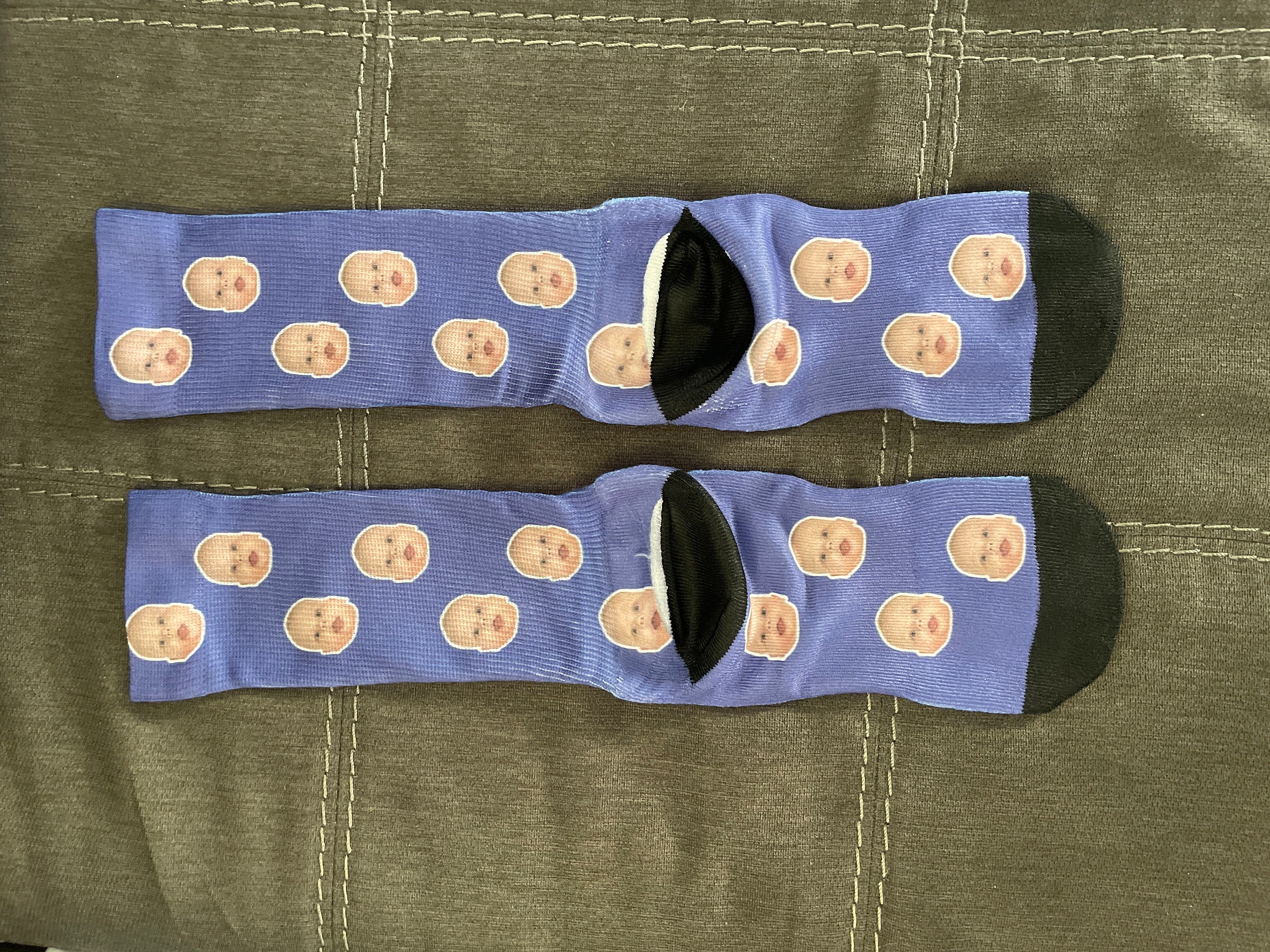 Custom Face Socks, Personalized Photo Socks, Personalized Gift, Father&#39;s Day Gift, Groomsmen Socks, Funny Picture Socks, Face On Socks