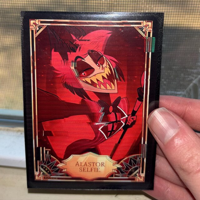 ALASTOR Hazbin Hotel - Card Fanmade - Etsy