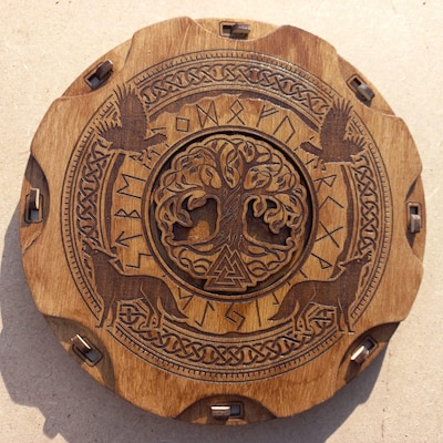 Ogham Runes Calendar SVG Celtic Tree Wheel of the Year SVG Witch ...