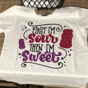 First I'm Sour Then I'm Sweet Sour Patch Kid Bodysuit/tee - Etsy
