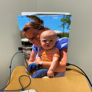 James added a photo of their purchase