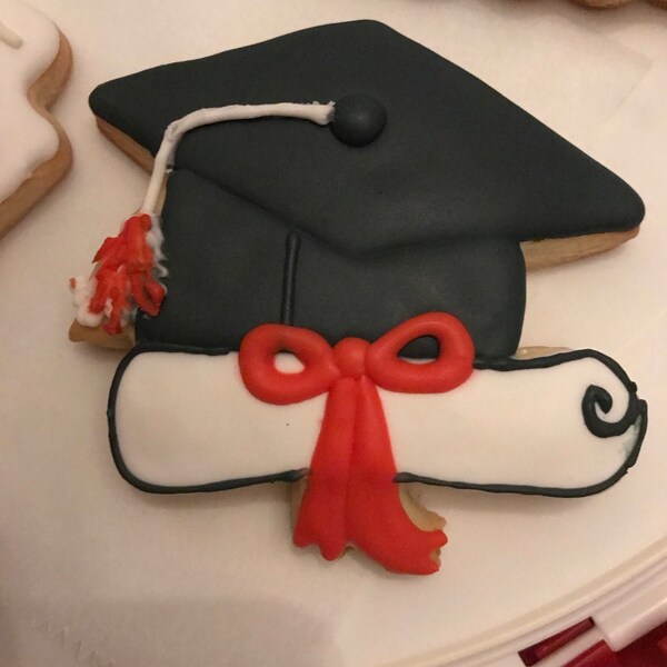 Graduation Cap With Diploma Cookie Cutter or Fondant Cutter and Clay ...