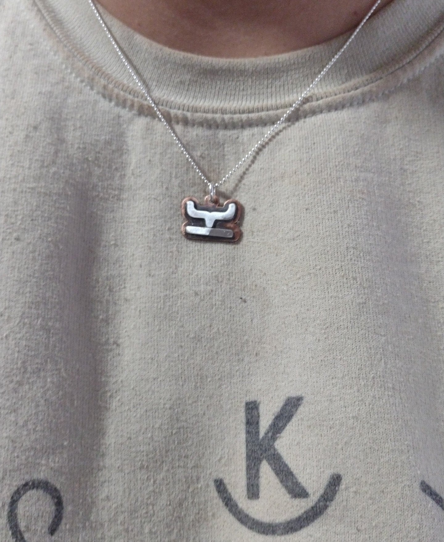 Brand Necklace Cattle brand cowgirl jewelry custom personalized necklace gift for him or her