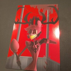 Stayed Gone 4 X 6 Foil Print Alastor and Vox Hazbin Hotel