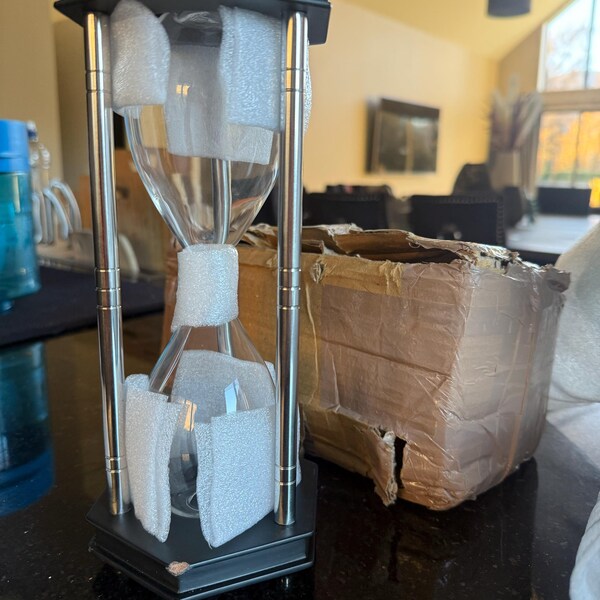 Antique Nautical Vintage Style Brass Sand Hourglass Table Top Sand ...