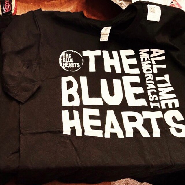 The Blue Hearts T-shirt, All Time Memorials, 80's Japanese