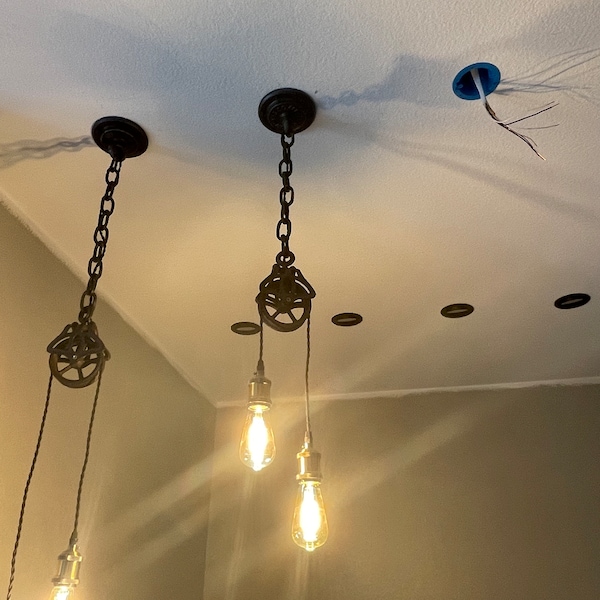 Pot Rack Chain Forged Iron Chain. for Hanging Pot Racks, Plants, Lighting.... - Etsy