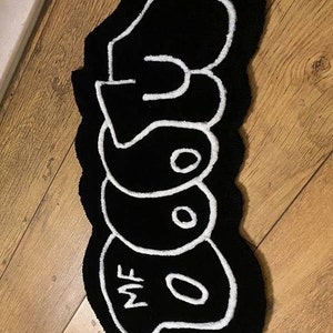 Kanye West Rug L MBDTF Album Cover L 60x60cm L Made to Order Square Rug ...