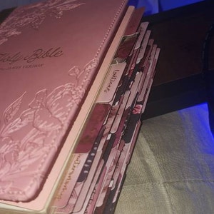 Lumintutu - Pestañas Laminadas De La Biblia, Suministros De Diario De