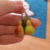 6 Paia Orecchini Di Frutta, Orecchini Di Ciliegio, Orecchini Pendenti in Ciliegio, Ciliegia Ciondola Orecchini Carino E Affascinante per Donne E Ragazze (Rosso, Fucsia