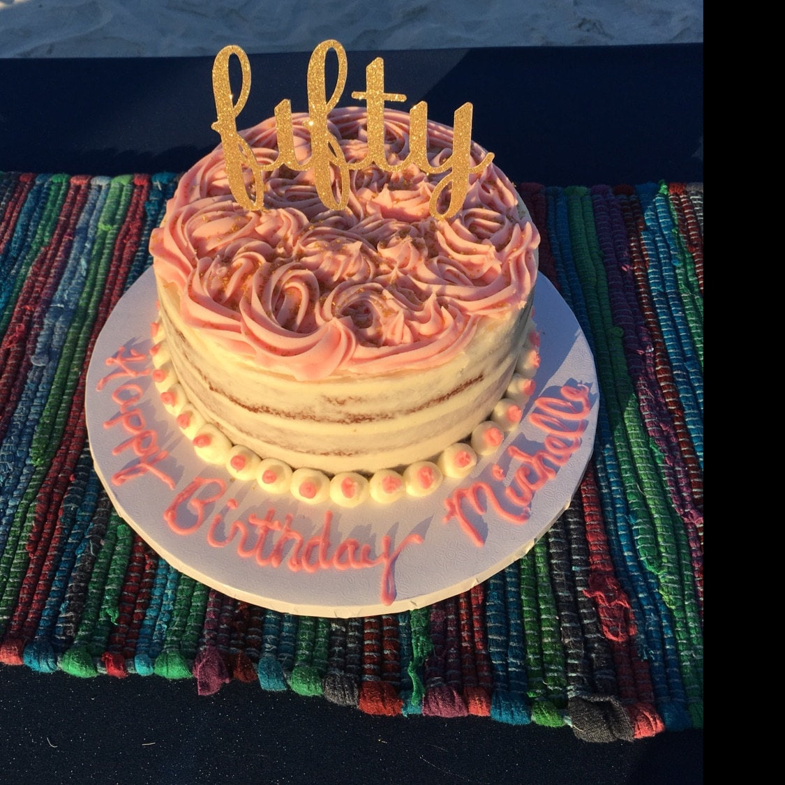 cake topper birthday cake