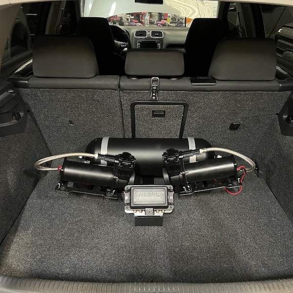 Air Suspension Trunk Tray Mount for Viair Airlift Accuair Slam Airtekk ...