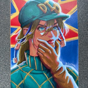 Jojo's Bizarre Adventures Diego Brando Photocard | Art Print
