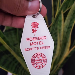 Schitt's Creek Rosebud Motel Key Tag For Room 7, Retro Design In - Foto 10