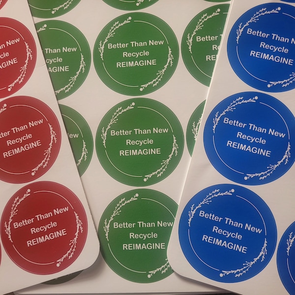 Custom Round Stickers, Vinyl Stickers Wedding, Personalized Thank You ...