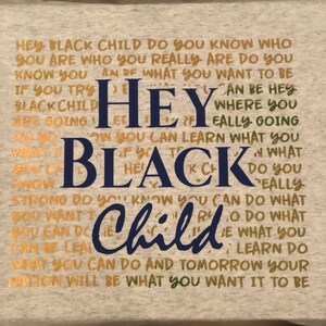 Free Free Hey Black Child Poem Svg 12 SVG PNG EPS DXF File