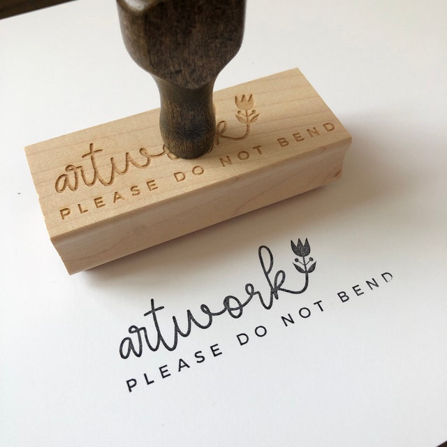 Custom Rubber Stamps by ModernMakerStamps on Etsy