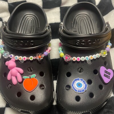 20-40 Pcs Girls Shoe Charms - Cute Pink Decorations For Clogs & Sandals