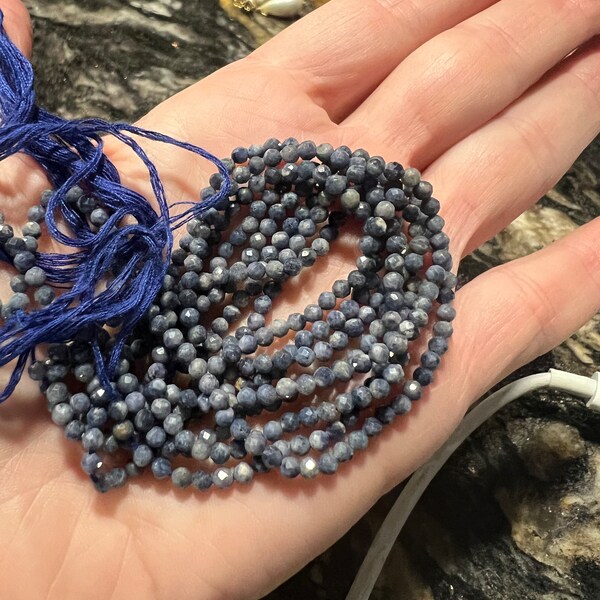 Natural Garnet Gemstone Con Shape Faceted Beads 4X4 Mm Strand - Etsy - Foto 8