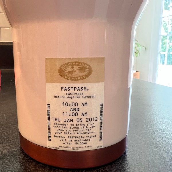 Fastpass Sticker, Hydroflask Sticker, Scrapbook Sticker, Ride Stickers ...
