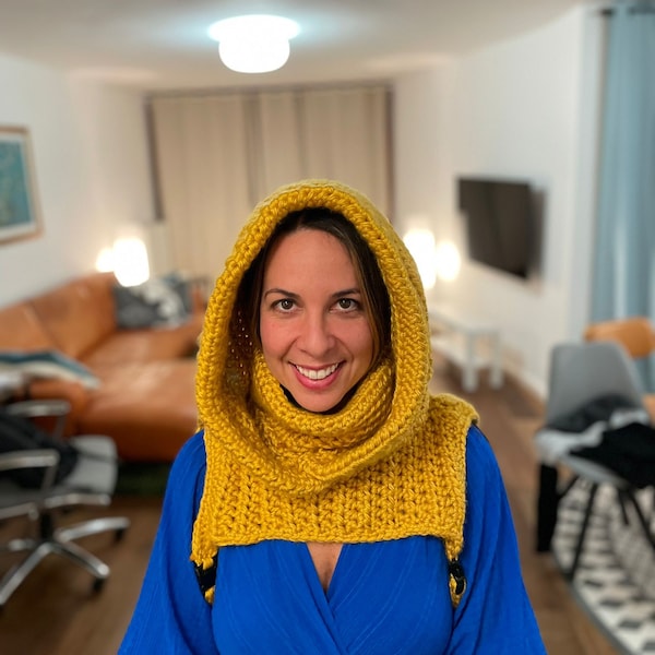 Matrixx Hood | English, French, Spanish | Digital PDF| Crochet Pattern ...