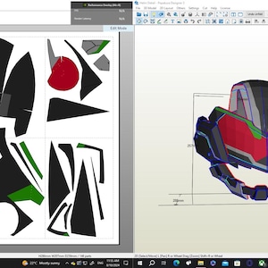Kamen Rider Kabuto Cosplay Foam Pattern - Etsy