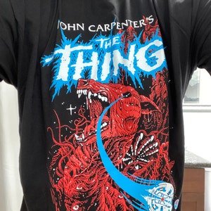 THE THING T-shirt - Etsy THE THING T-shirt - Etsy