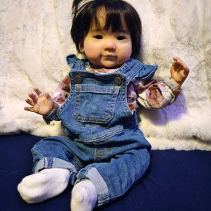 カスタムオーダー リボーンドール 女の子または男の子の赤ちゃん Cai