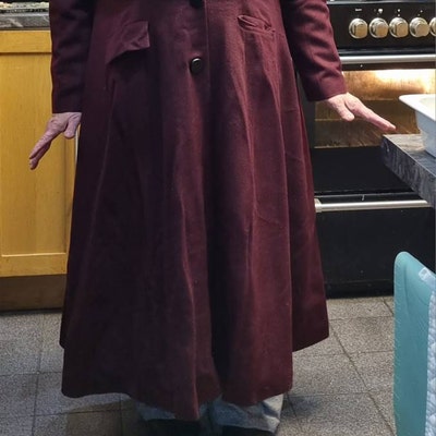 100% Wool A-Line Women Knit Skirt