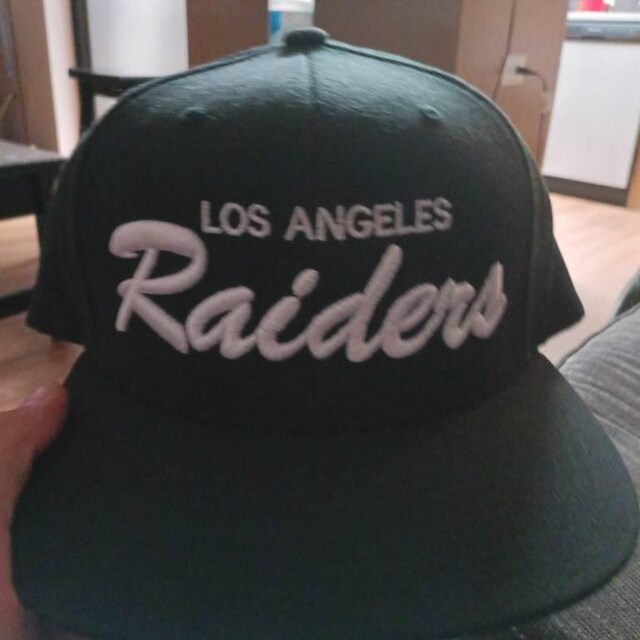 Custom Los Angeles La Raiders 3D Embroidery Hat Cap Classic