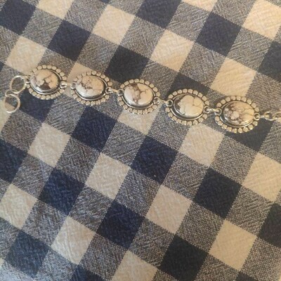 Bi-Color Tourmaline Gemstone Pendant Necklace - Handmade, Silver Plated, 1.77", Gift Jewelry