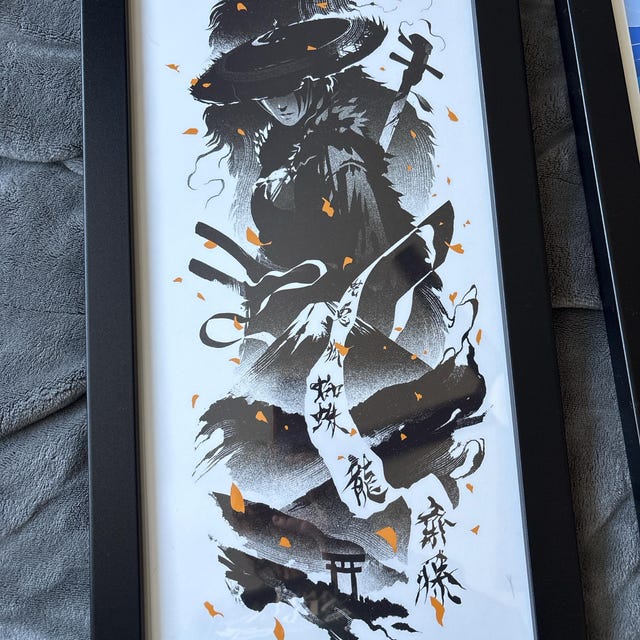 Ghost of Yotei Art Print Poster - Etsy