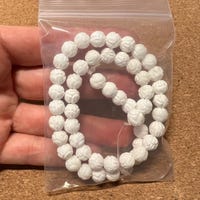 SUNNYCLUE 200 Stück Schwarze Obsidianperlen 6 Mm – Mit Elastischem Faden & Aufbewahrungsbox Für Schmuckherstellung