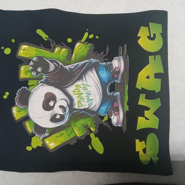 Chill Graffiti Panda PNG - Bear T-shirt Sticker Digital File