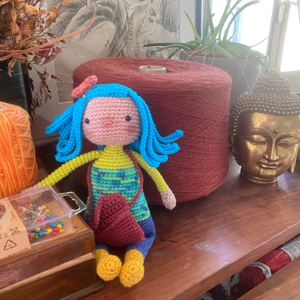 Coraline Doll Crochet Pattern. Amigurumi Coraline Pattern. PDF. English ...