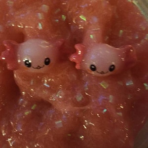 Set of 2 Scented Axolotl Adventure Bingsu Slime for Fun and Relaxation