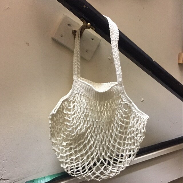 French Market Bag, Crochet Market Bag, Cotton Net Bag French Market Bag, Crochet Market Bag, Cotton Net Bag