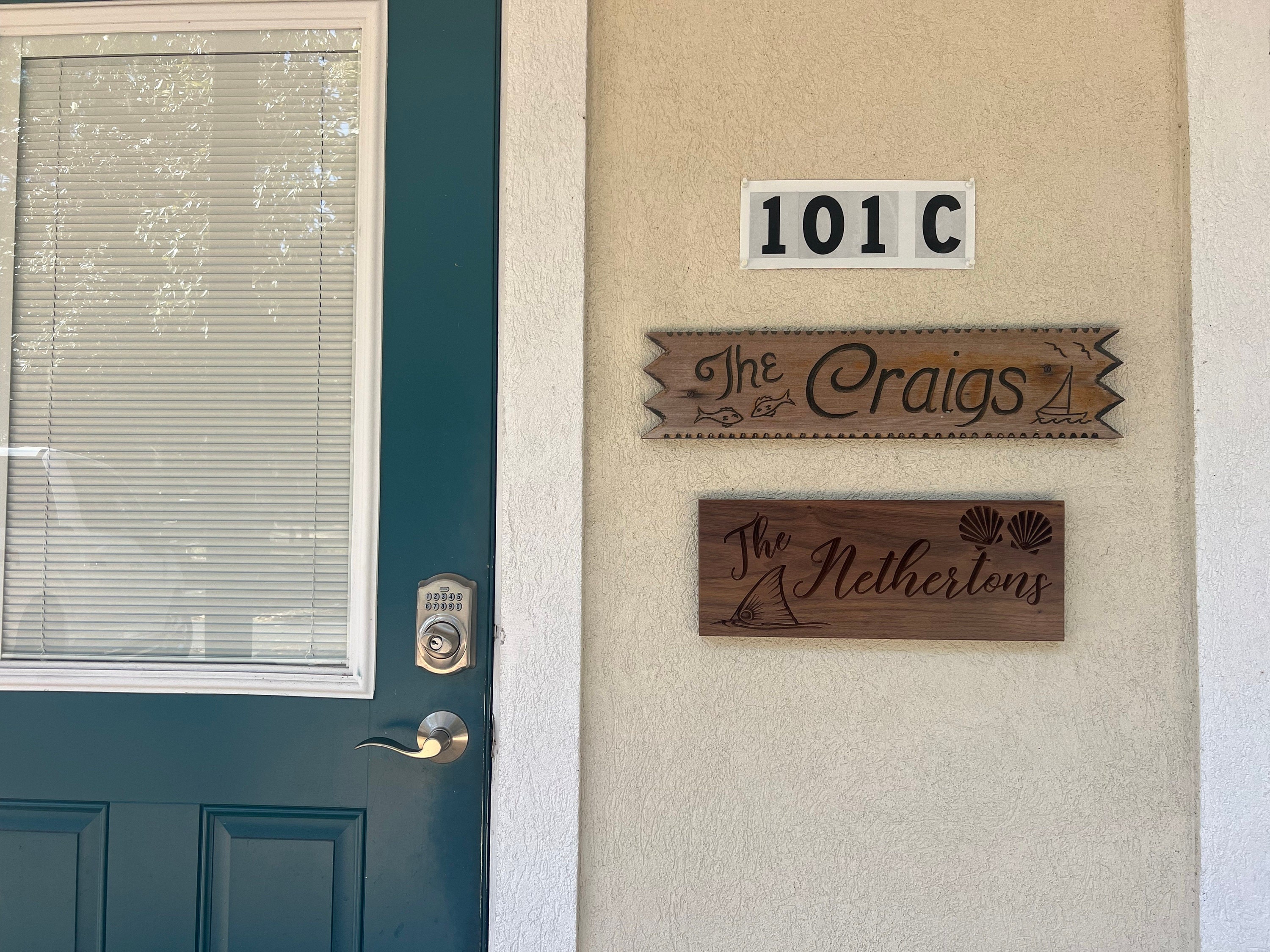 Rustic Wood Plaque Sign: Custom Quote, Farmhouse Style