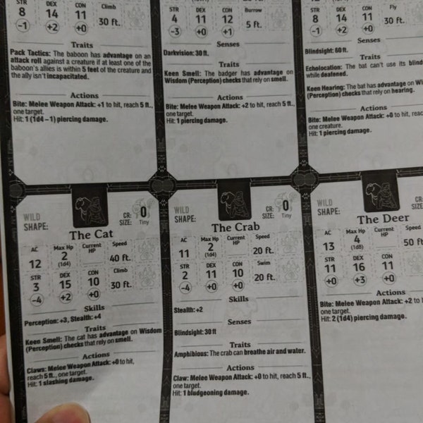 WILD SHAPE CARDS for the Druid - Iap 600x600.5466774097 9x1mho0i 