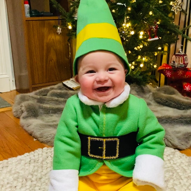 Little Boys Elf Outfit Baby Size Newborn to 24 Months Custom Made