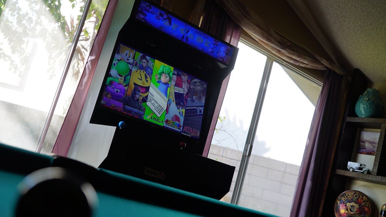 Arcade setup shared by Alyssa Jenkins