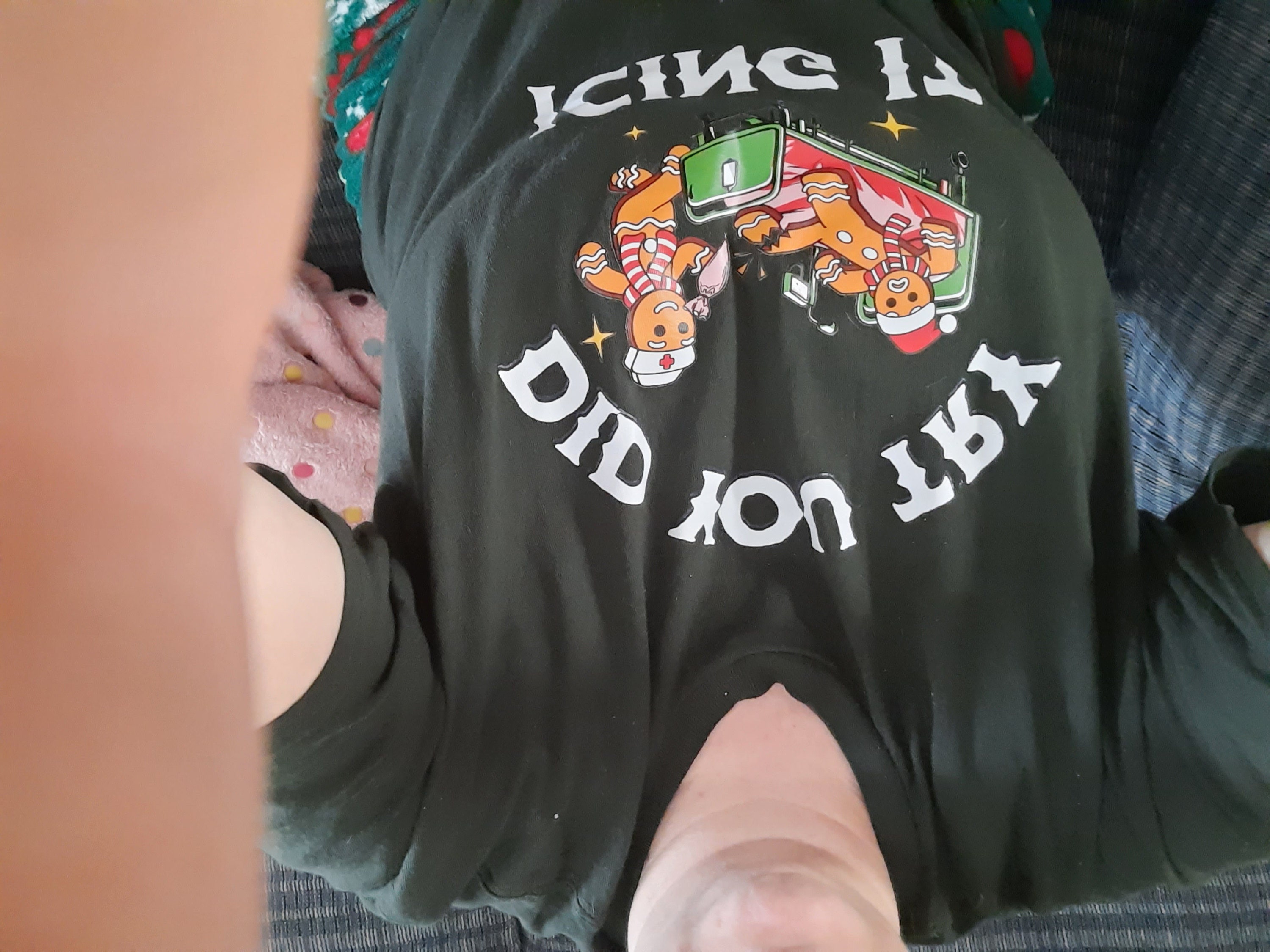 Did You Try Icing It Sweatshirt | Gingerbread Humor Sweatshirt | Christmas Nurse Shirt | Funny Cookies Xmas | Nurse Christmas Sweatshirt