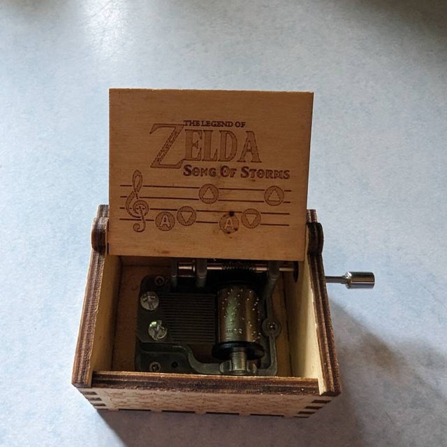 Legend of Zelda Song of Storms Music Box: Zelda Music Box -  Israel