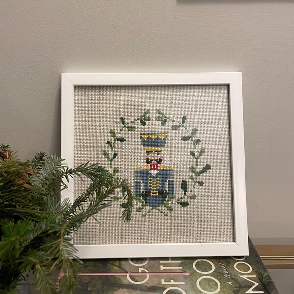 The Nutcracker (blue)/ Original Cross Stitch Design / PDF, Small Cross ...